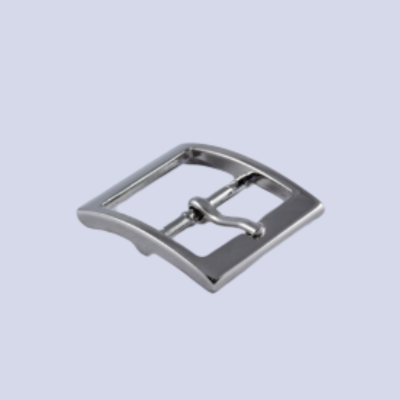 Buckle 25mm Nickel Shiny