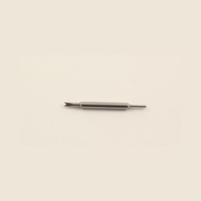 Springbar pin end
