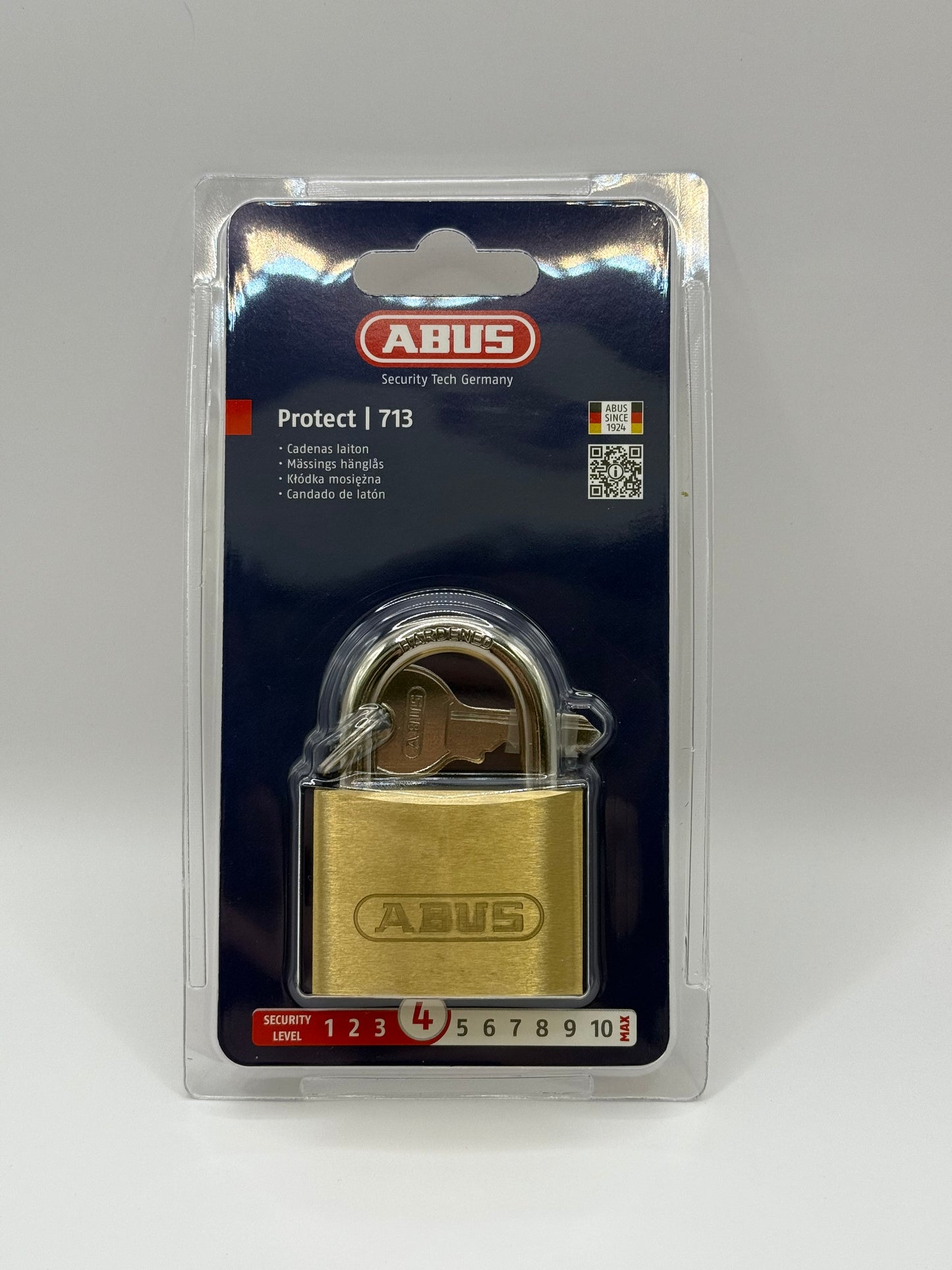 ABUS BRASS PADLOCK 713/50MM