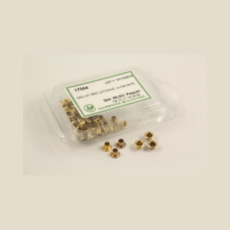 EYELETS BR5 FRANCE DIAM 7.5 MM/ LENGTH 4.6MM (50)