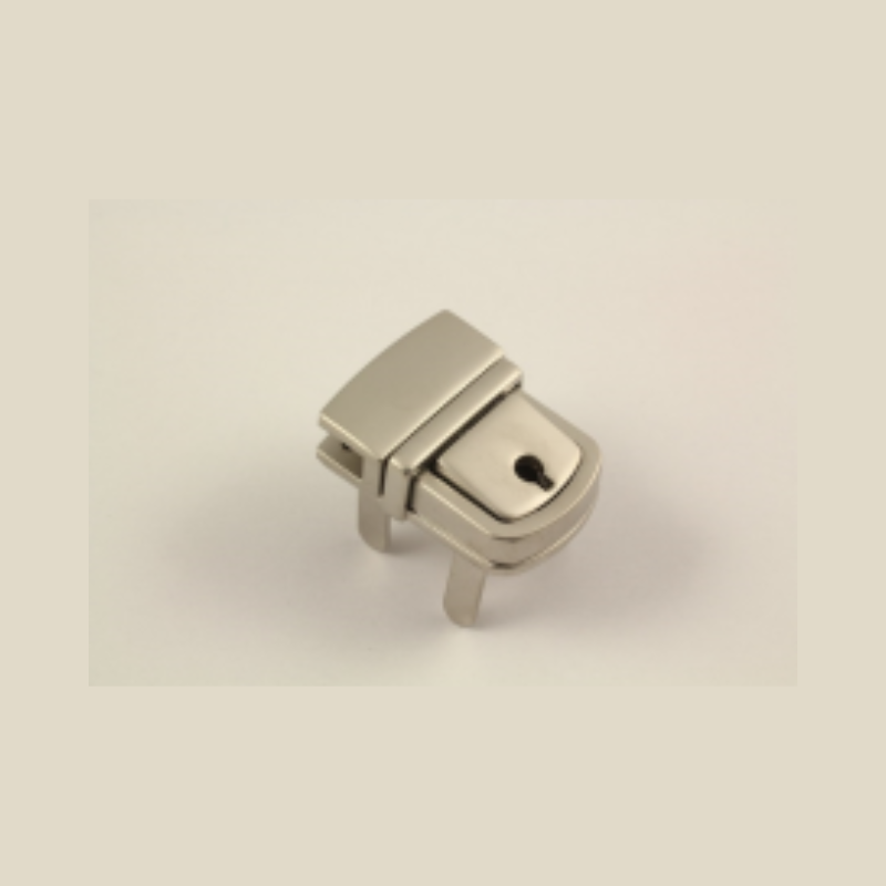 LOCK RD MED SCR&KEY NICK.SHINY