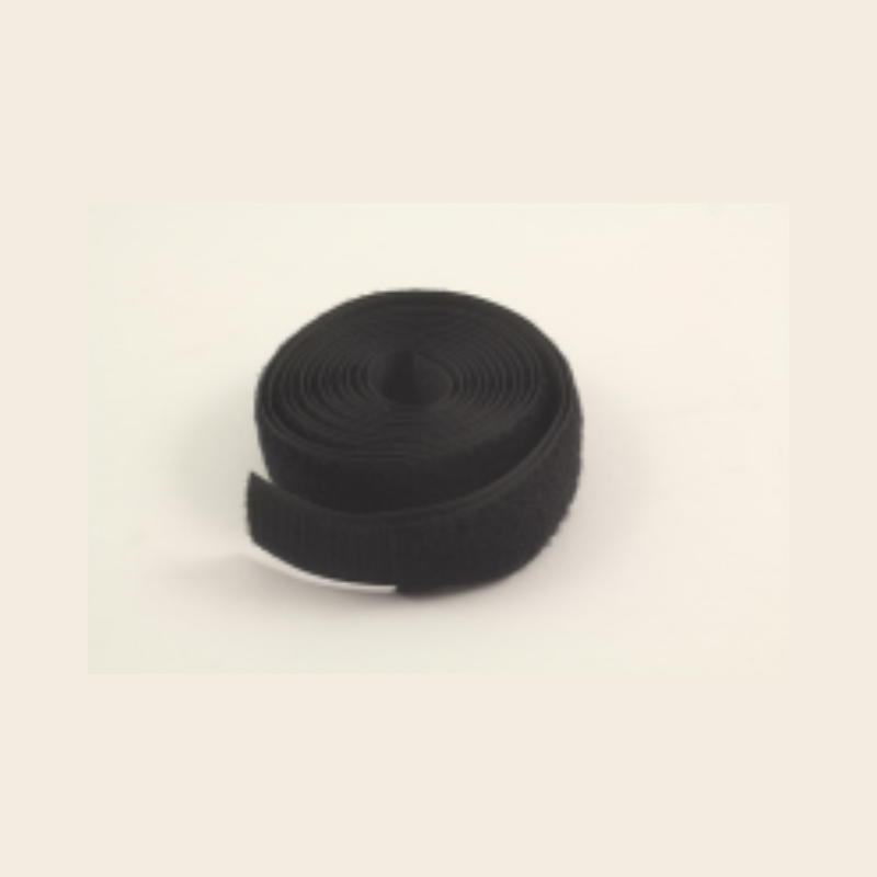 VELCRO STRIP 25MM BLACK (1 M)