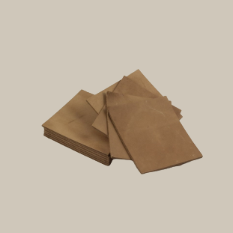 PAIRS OF SQUARE LEATHER