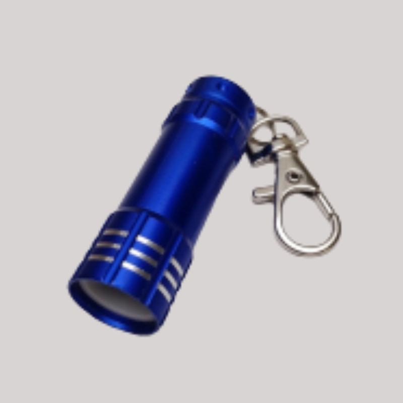 ALU POCKET LAMP 3LEDs BLUE