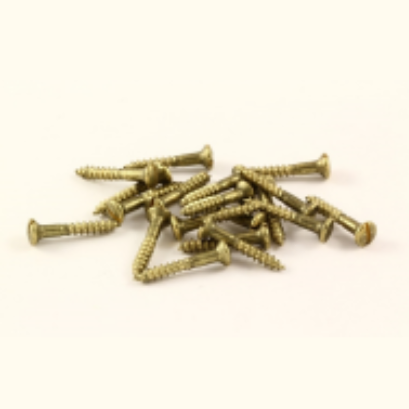 Screw DIN95 2,5x16 messing (10)