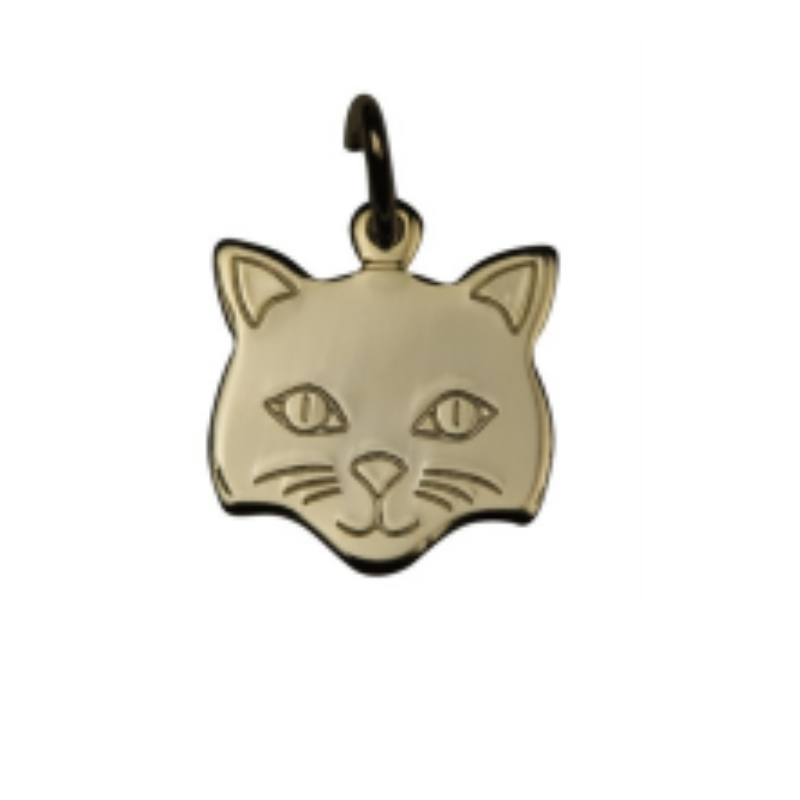 HKP10 Cat head gold color