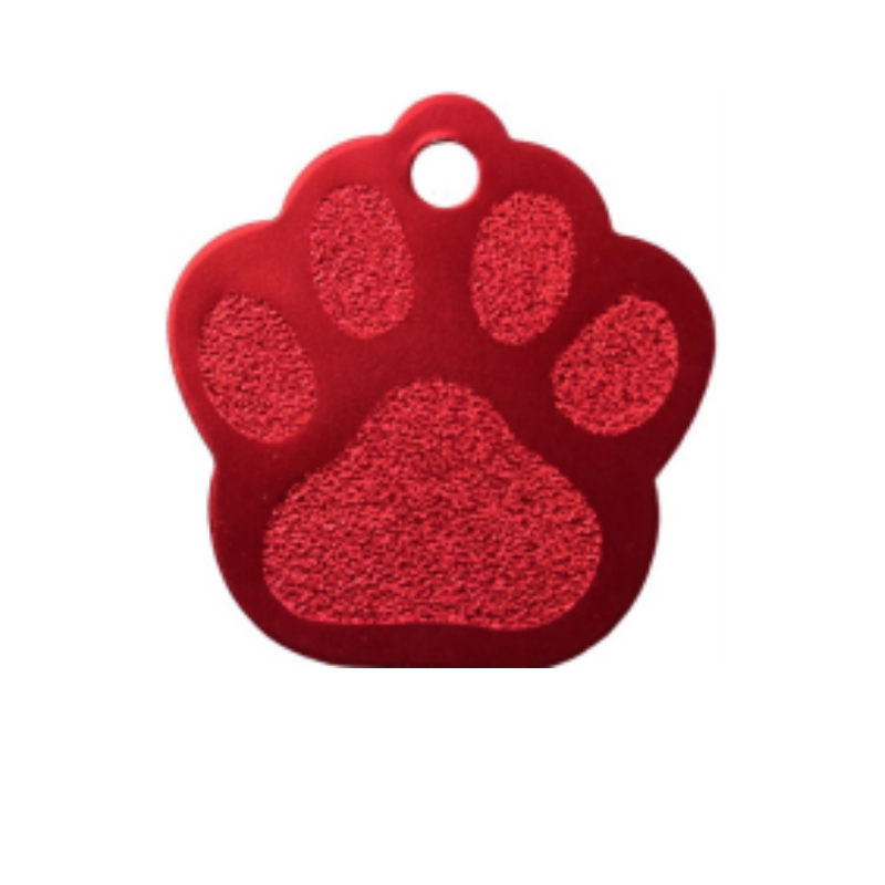 HKP19 Medal Foot L red 33x35