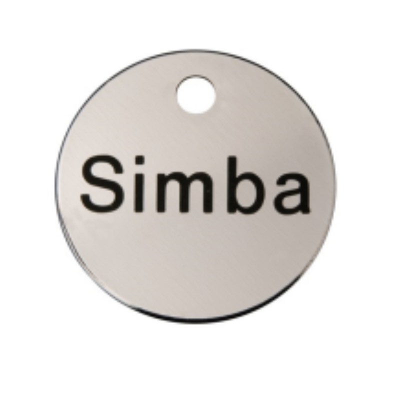 HKP1 Round medal silver 26mm