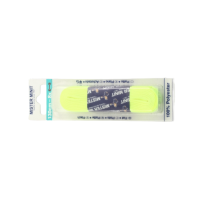 Sneaker Laces fluo Yellow 130 cm x 1 cm