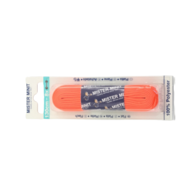 Sneaker Laces Orange 130 cm x 1 cm