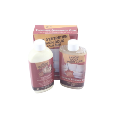 COFFRET D'ENTRETIEN CUIR 2X200 ML
