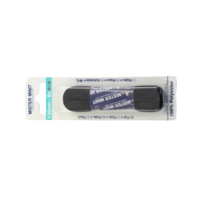 Sneaker Laces 130 Black 130 cm x 1 cm