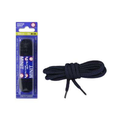 Duo  Laces Thick Round Black