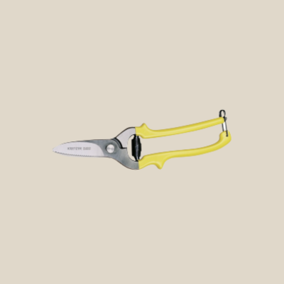 LEATHER SCISSORS BENDED RIGHT HAND