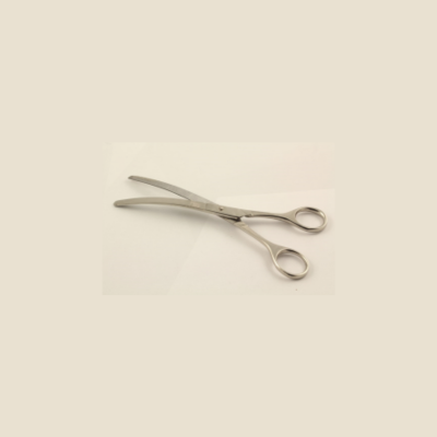 SCISSORS FOR LEATHER CURVED