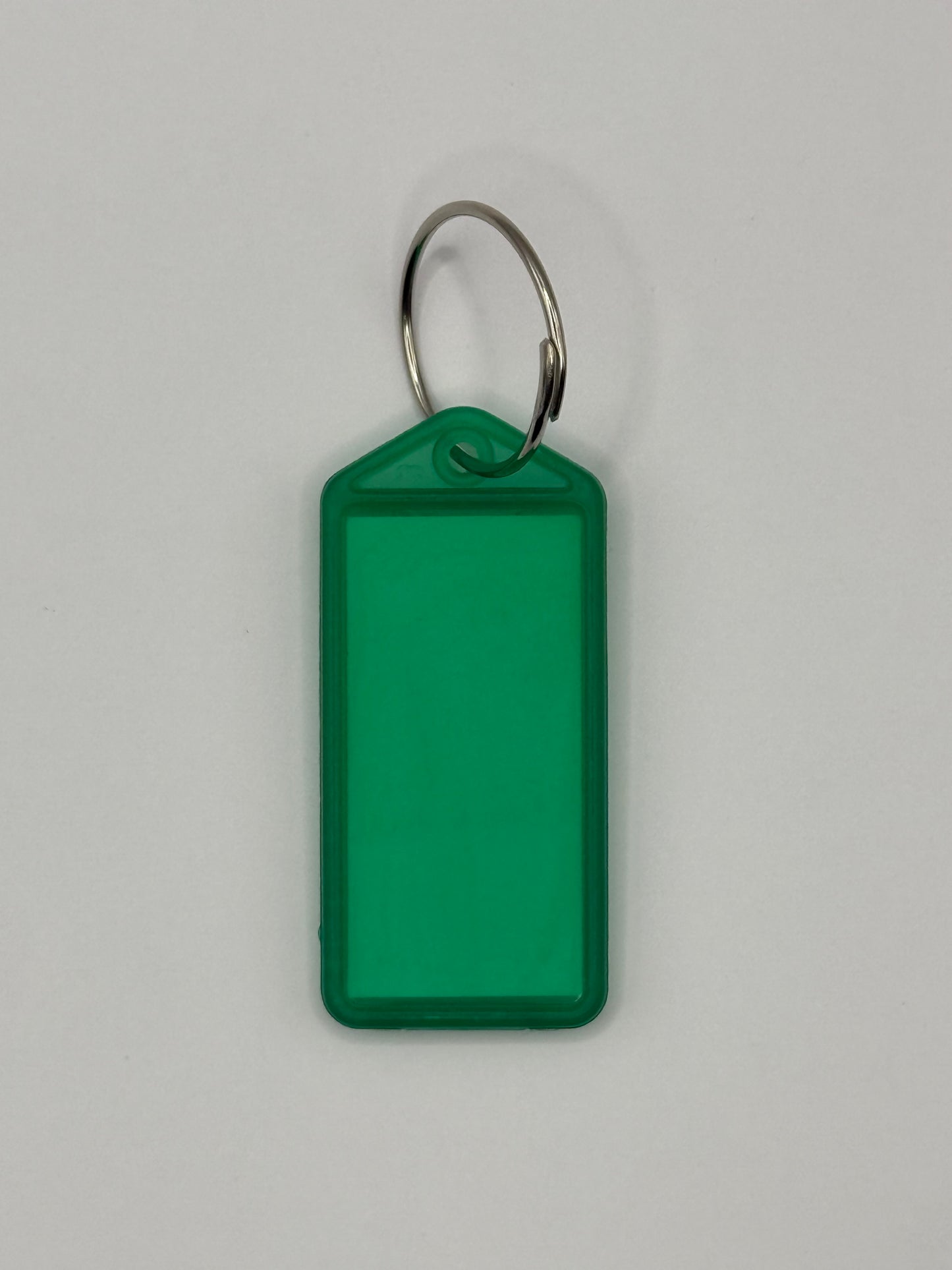 KEYLABEL PLASTIC FLUO GREEN (10)