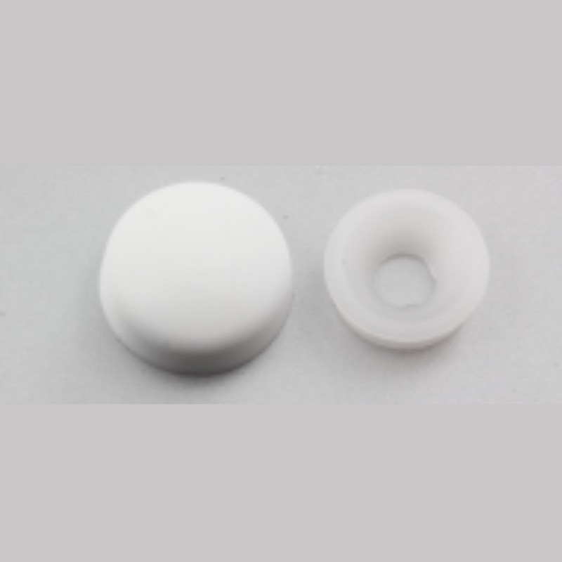 Snap-Cap 6/8 white mat + CSK screw ring