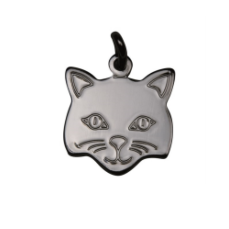 HKP9 Cat head silver color