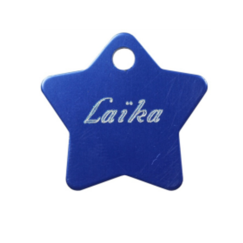 HKP18 Medal Star M dark blue 27x27