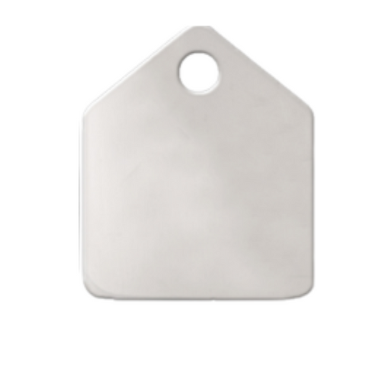 HKP13 Dog medal kennel silver