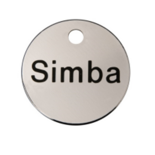 HKP1 Round medal silver 26mm