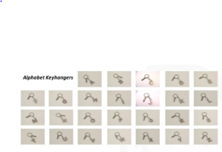 Keyh. Alphabet M mat